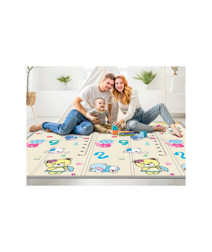 Tappeto Gioco Bambini Neonati - Pieghevole, Reversibile, Impermeabile 180x150x1 cm - (FANTASIA FD024)