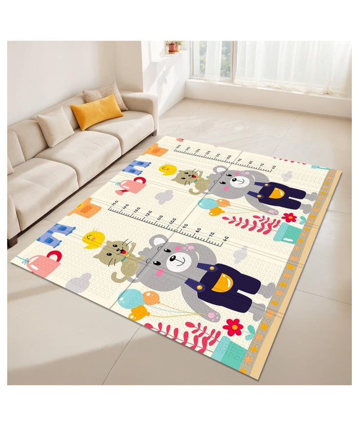 Tappeto Gioco Bambini Neonati - Pieghevole, Reversibile, Impermeabile 180x150x1 cm - (FANTASIA FD029)