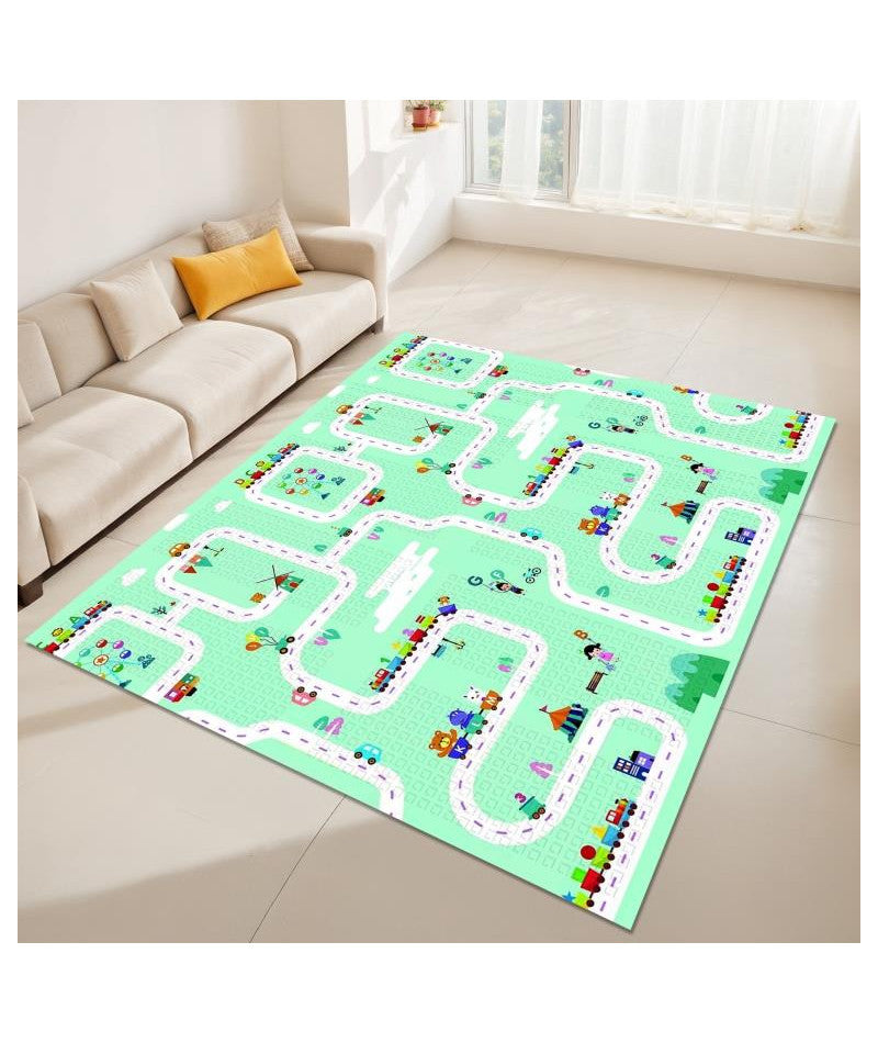 Tappeto Gioco Bambini Neonati - Pieghevole, Reversibile, Impermeabile 180x150x1 cm -(FANTASIA FD005)