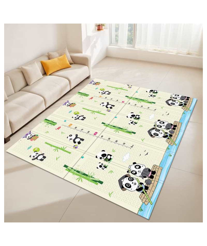 Tappeto Gioco Bambini Neonati - Pieghevole, Reversibile, Impermeabile 180x150x1 cm - Cod: FD028