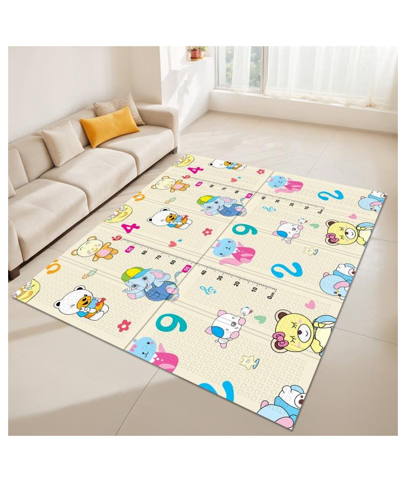 Tappeto Gioco Bambini Neonati - Pieghevole, Reversibile, Impermeabile 180x150x1 cm - (FANTASIA FD024)