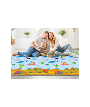 Tappeto Gioco Bambini Neonati - Pieghevole, Reversibile, Impermeabile 180x150x1 cm - (FANTASIA FD024)