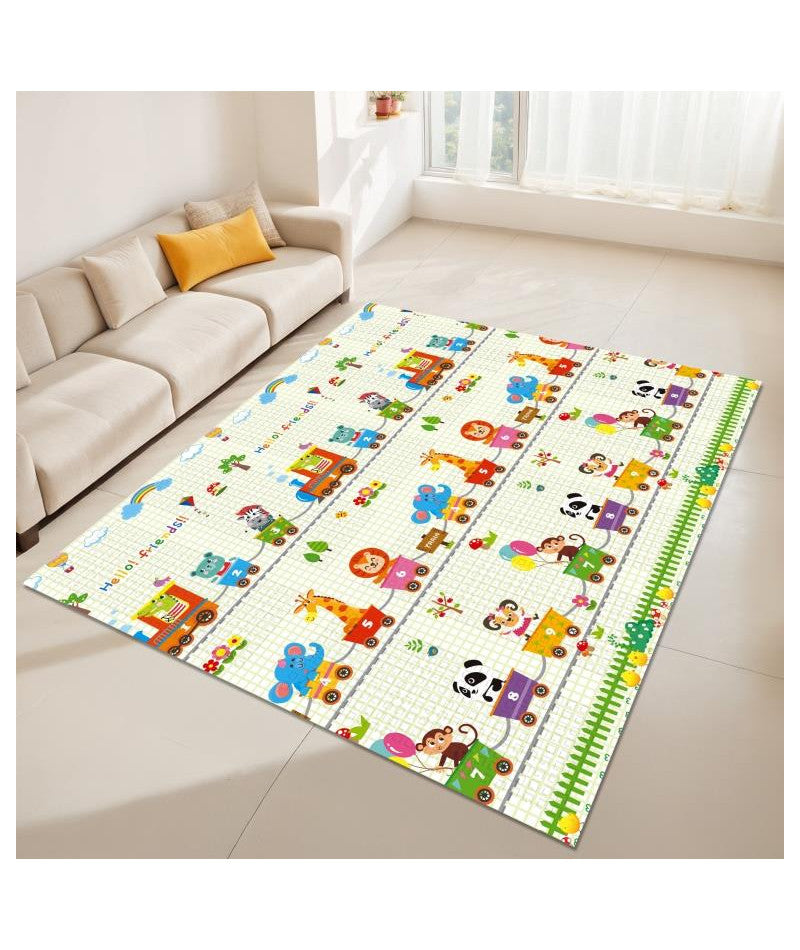 Tappeto Gioco Bambini Neonati - Pieghevole, Reversibile, Impermeabile 180x150x1 cm - Cod: FD002