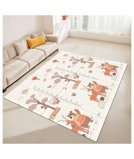 Tappeto Gioco Bambini Neonati - Pieghevole, Reversibile, Impermeabile 180x150x1 cm - (FANTASIA FD003)