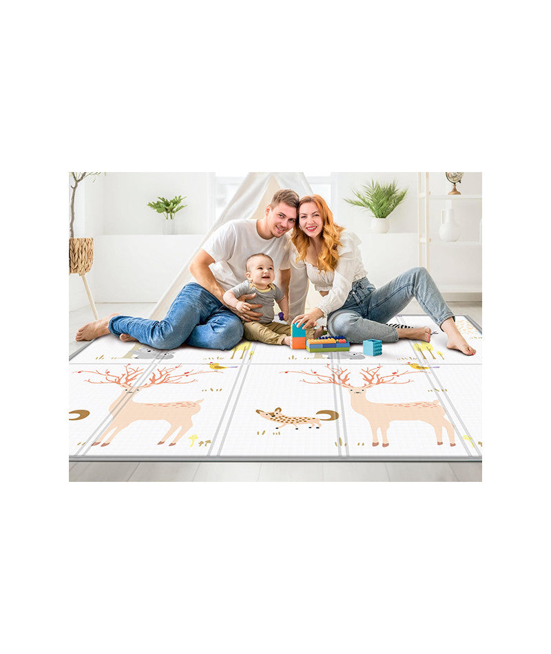 Tappeto Gioco Bambini Neonati - Pieghevole, Reversibile, Impermeabile 180x150x1 cm - Cod: FD028