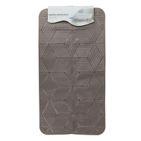 Trade Shop - Tappeto In Pvc Antiscivolo Per Vasca Bagno Doccia 70x37cm Effetto Geometrico 59620         