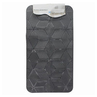 Trade Shop - Tappeto In Pvc Antiscivolo Vasca Da Bagno Doccia 70x37cm Effetto Geometrico 59621         
