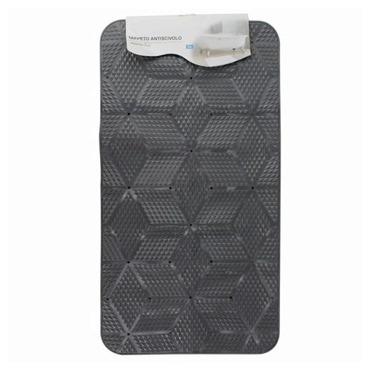 Trade Shop - Tappeto In Pvc Antiscivolo Vasca Da Bagno Doccia 70x37cm Effetto Geometrico 59621         