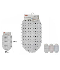 Tappeto In Pvc Tappetino Antiscivolo Per Vasca Da Bagno Doccia 63 X 34 Cm 59632         