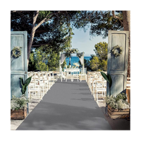 Tappeto moquette guida passatoia per interno esterno Grigia H 1 x 30 mt