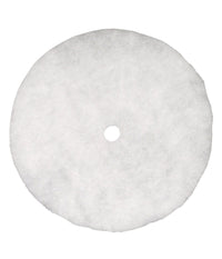 Tappeto Per Albero Di Natale Spugna Bianco Diametro 90cm Decorazioni Natalizie         