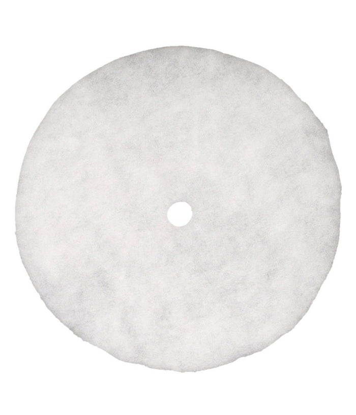 Tappeto Per Albero Di Natale Spugna Bianco Diametro 90cm Decorazioni Natalizie         