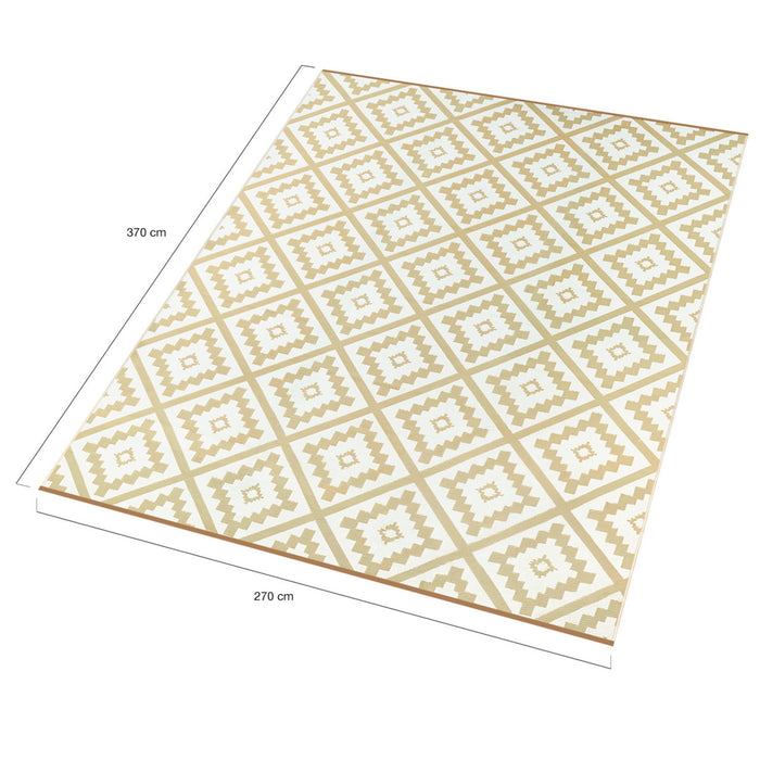 IDMarket - Tappeto per esterni BAHAMAS beige 270 x 370 CM