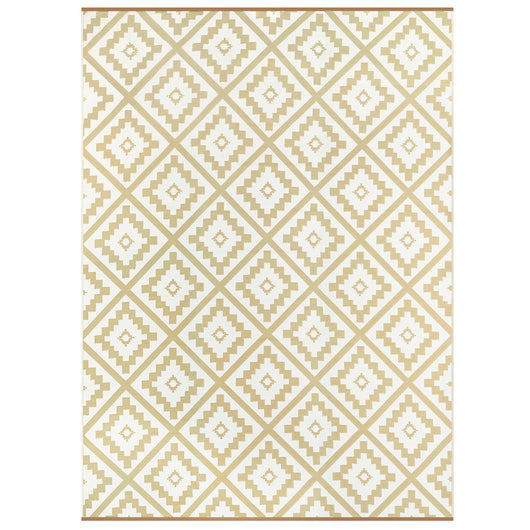 IDMarket - Tappeto per esterni BAHAMAS beige 270 x 370 CM