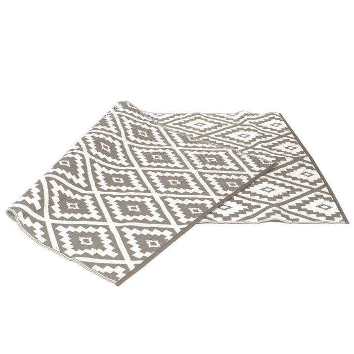 IDMarket - Tappeto per esterni BAHAMAS taupe 270 x 370 CM