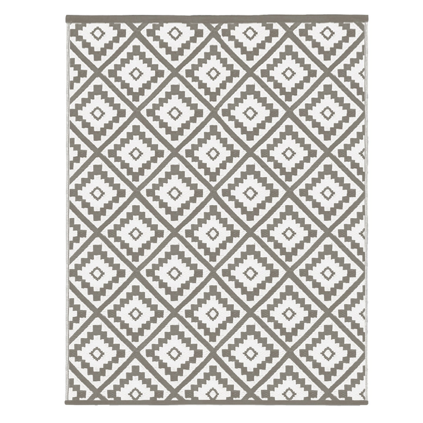 IDMarket - Tappeto per esterni BAHAMAS taupe 270 x 370 CM