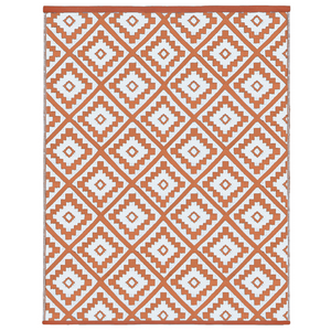 IDMarket - Tappeto per esterni BAHAMAS terracotta 180 x 280 CM