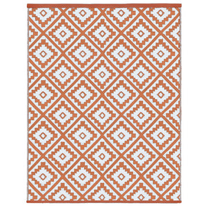 IDMarket - Tappeto per esterni BAHAMAS terracotta 270 X 370 CM