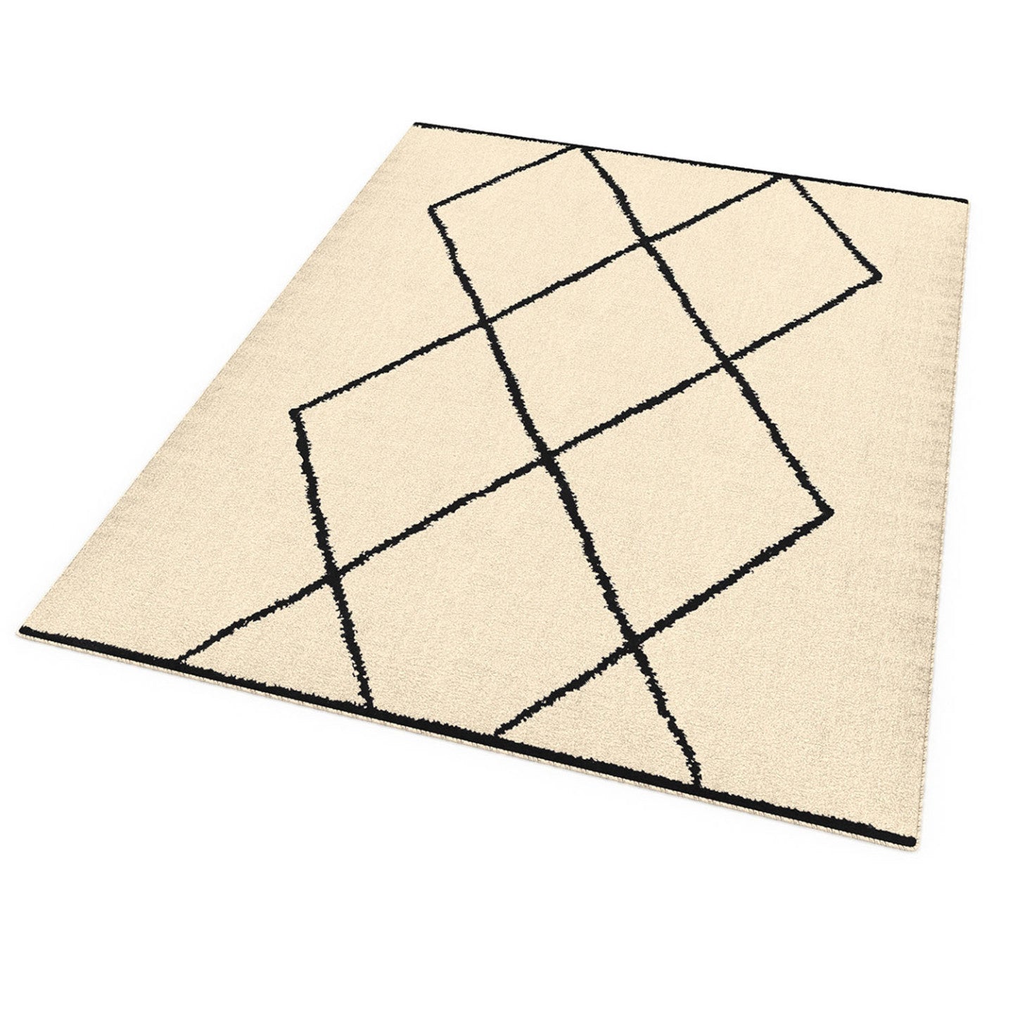 IDMarket - Tappeto rettangolare CASA motivo berbero 120 x 170 cm