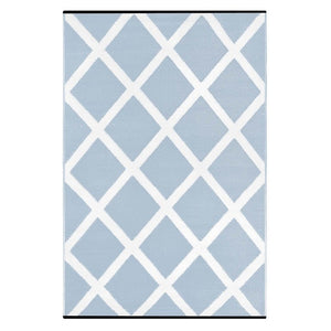 Tappeto "Rombi" in plastica reversibile, adatto per interni ed esterni,  resistente alle intemperie