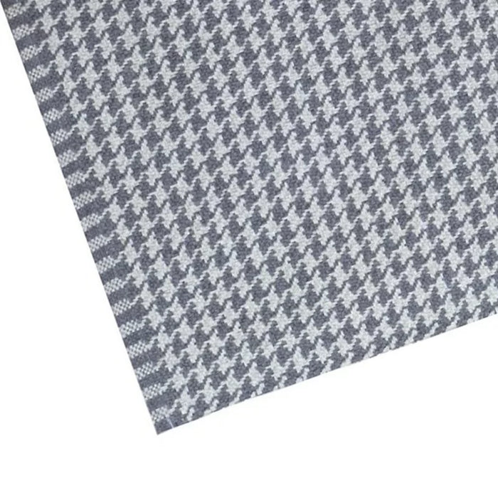 Tappeto a scacchi grigio chiaro e scuro 50x110 cod 75725