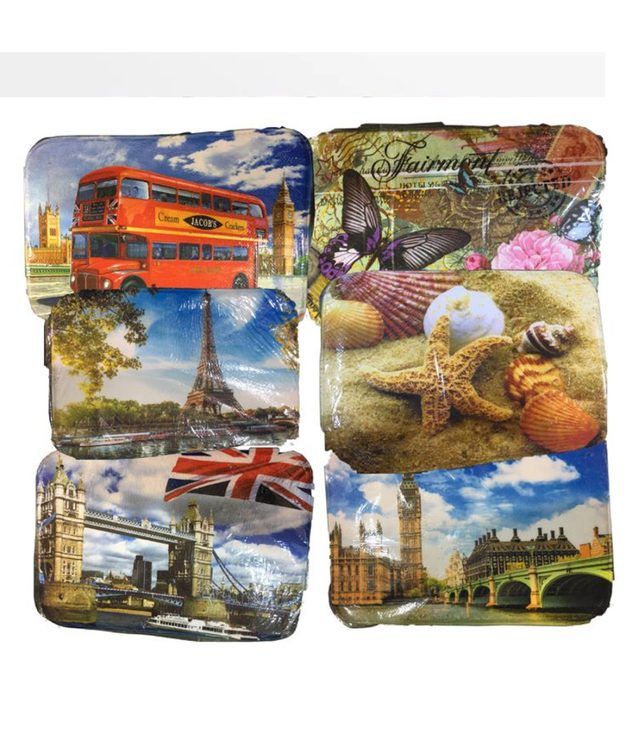 Tappeto Stampato Zerbino Bagno Antiscivolo Doccia Varie Fantasie E Colori 40x60         