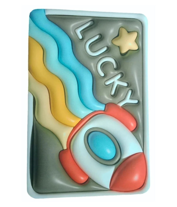 Tappeto Tappetino Antiscivolo Bagno Cartoon Effetto 3d Soft Bambini 38x58cm 87222         