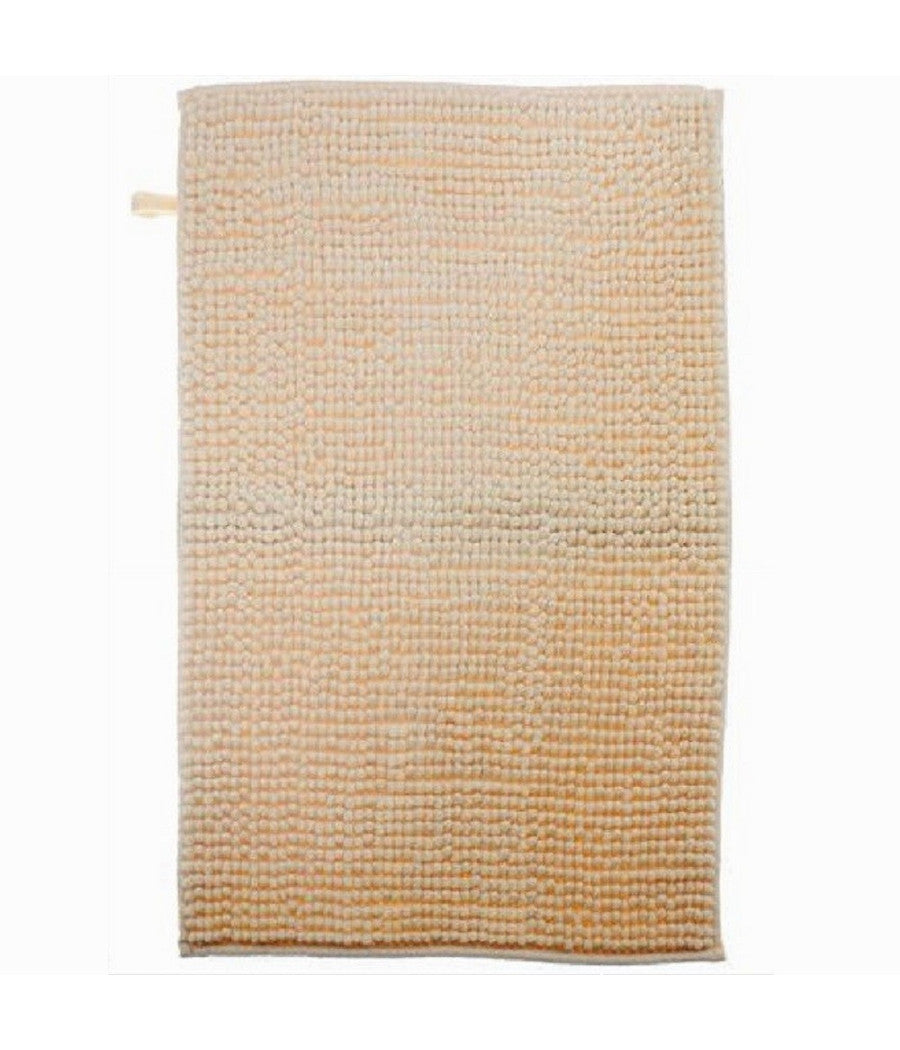 Tappeto Tappetino Antiscivolo Per Arredo Bagno 45 X 70 Cm Colore Arancio 79918         