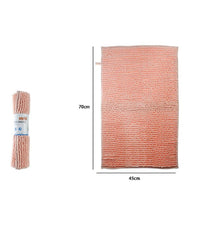 Tappeto Tappetino Antiscivolo Per Arredo Bagno 45 X 70 Cm Colore Rosa 79916         