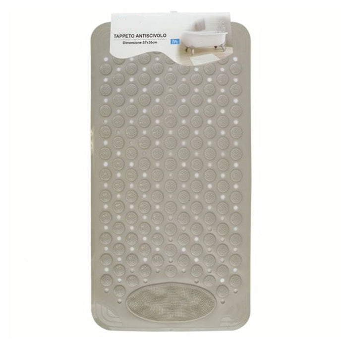 Trade Shop - Tappeto Tappetino Antiscivolo Tortora Per Vasca Da Bagno Doccia 67 X 36 Cm 87557         