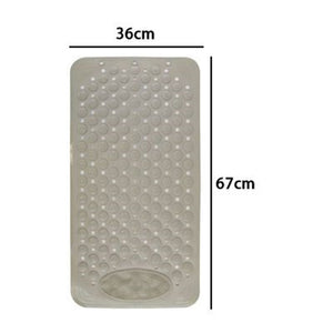 Trade Shop - Tappeto Tappetino Antiscivolo Tortora Per Vasca Da Bagno Doccia 67 X 36 Cm 87557         