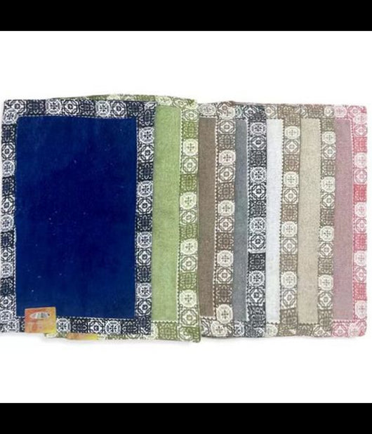 Tappeto Tappetino Bagno Assorbente Decorazione Maioliche In Vari Colori 60x110cm         