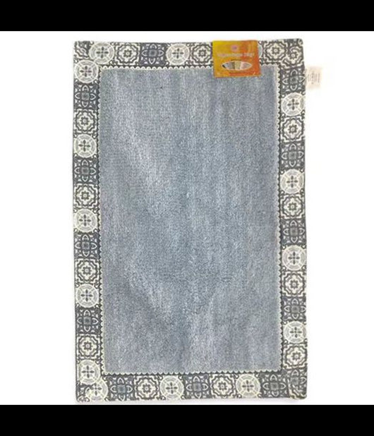 Tappeto Tappetino Bagno Assorbente Decorazione Maioliche In Vari Colori 60x110cm         