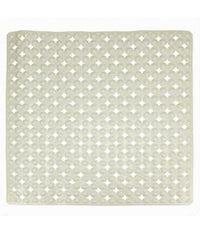 Tappeto Tappetino Beige Antiscivolo Per Vasca Da Bagno Doccia 52 X 52 Cm 79759         