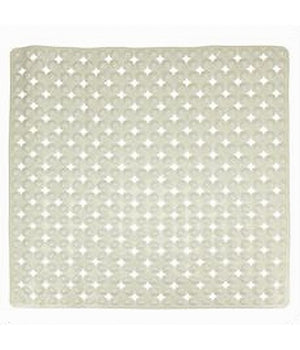 Tappeto Tappetino Beige Antiscivolo Per Vasca Da Bagno Doccia 52 X 52 Cm 79759         