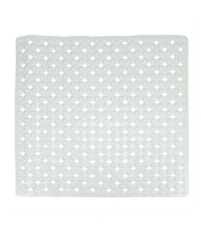 Tappeto Tappetino Bianco Antiscivolo Per Vasca Da Bagno Doccia 52 X 52 Cm 79756         