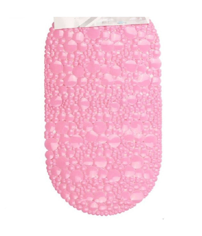 Tappeto Tappetino Doccia Vasca Antiscivolo Per Bagno Arredo Rosa 38x68 Cm 54046         