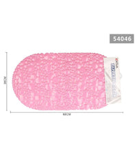 Tappeto Tappetino Doccia Vasca Antiscivolo Per Bagno Arredo Rosa 38x68 Cm 54046         