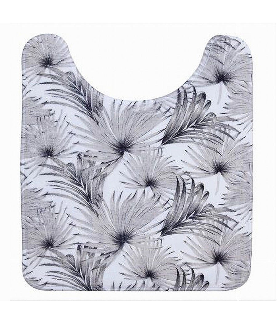 Tappeto Tappetino Girowater Arredo Da Bagno 45 X 50 Cm Fantasia Tropicale 87075         
