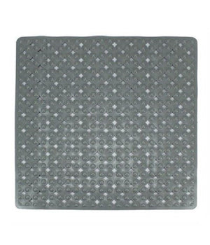 Tappeto Tappetino Grigio Antiscivolo Per Vasca Da Bagno Doccia 52 X 52 Cm 79761         