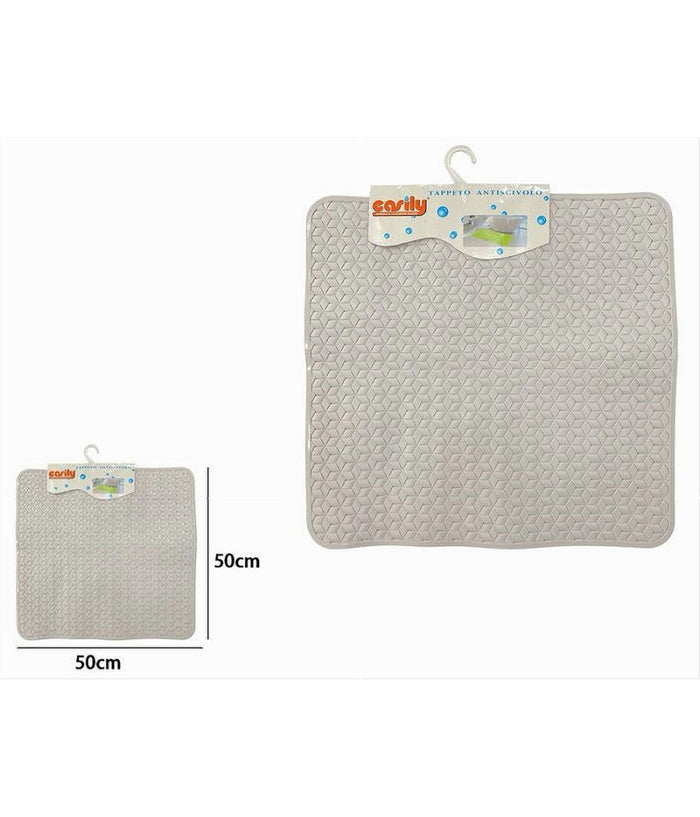 Tappeto Tappetino In Pvc Antiscivolo Per Vasca Da Bagno Doccia 50 X 50 Cm 59316         