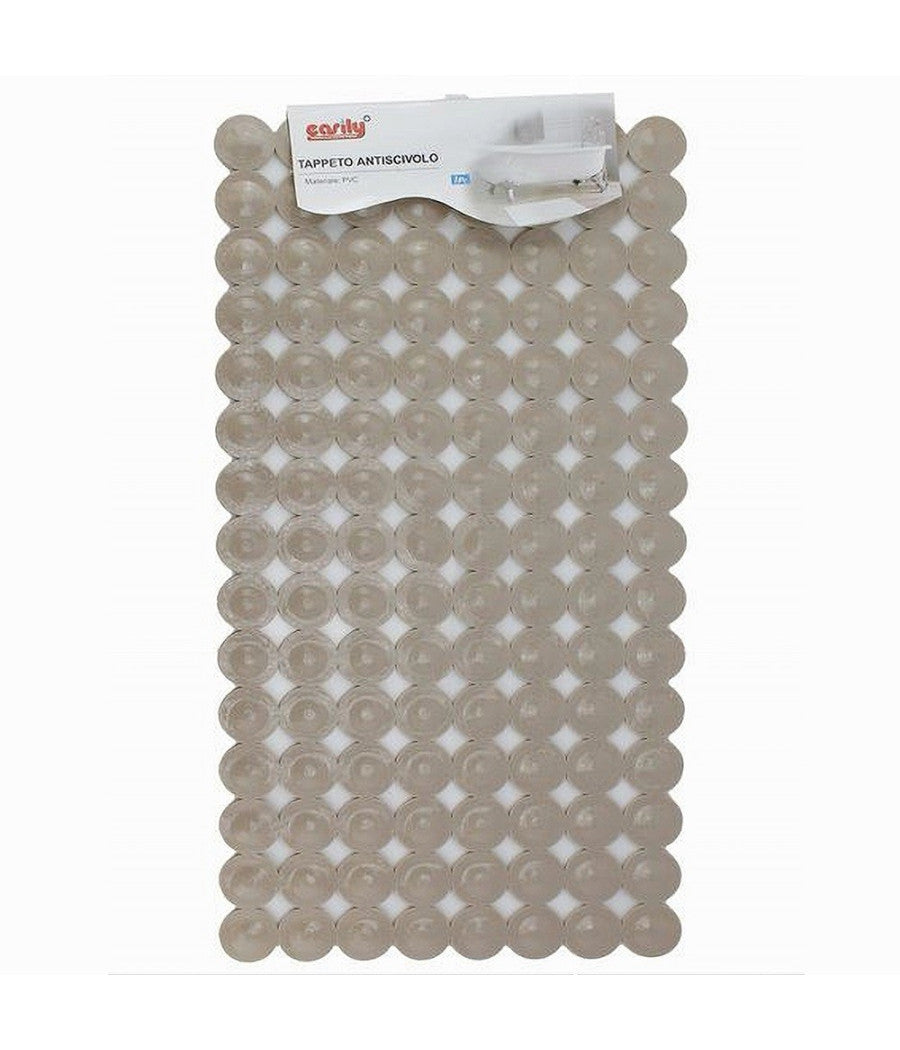 Tappeto Tappetino In Pvc Antiscivolo Per Vasca Da Bagno Doccia 67.5 X 36cm 59611         