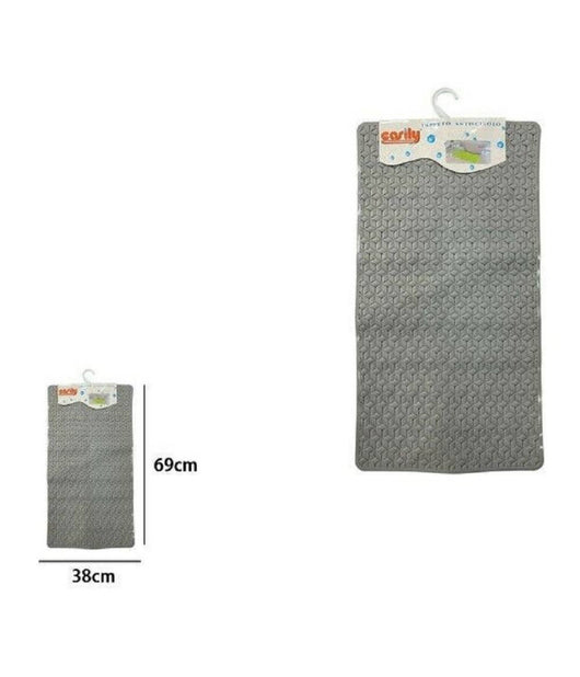 Tappeto Tappetino In Pvc Antiscivolo Per Vasca Da Bagno Doccia 69 X 38 Cm 59315         