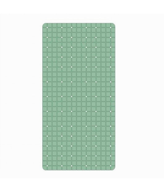 Tappeto Tappetino In Pvc Antiscivolo Vasca Da Bagno Doccia 68x36 Cm 79752 Verde         
