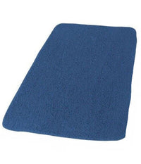 Tappeto Tappetino In Tessuto Per Arredo Bagno Casa 45 X 75 Cm Colore Blu 69906         