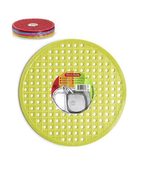 Tappeto Tappetino Per Lavello In Plastica Tondo Cucina Rotondi Colorati 11875         