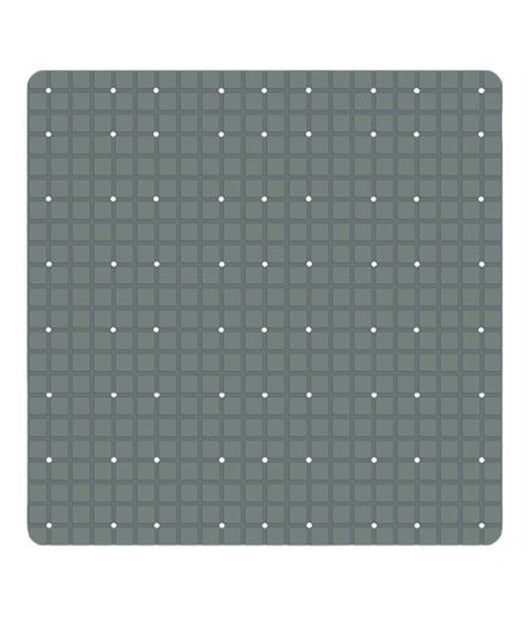 Tappeto Tappetino Pvc Antiscivolo Per Vasca Bagno Doccia 52 X 52 Cm Grigio 79767         