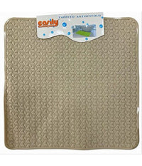 Tappeto Tappetino Pvc Antiscivolo Per Vasca Bagno Doccia Quadrato 50x50 Cm 59317         