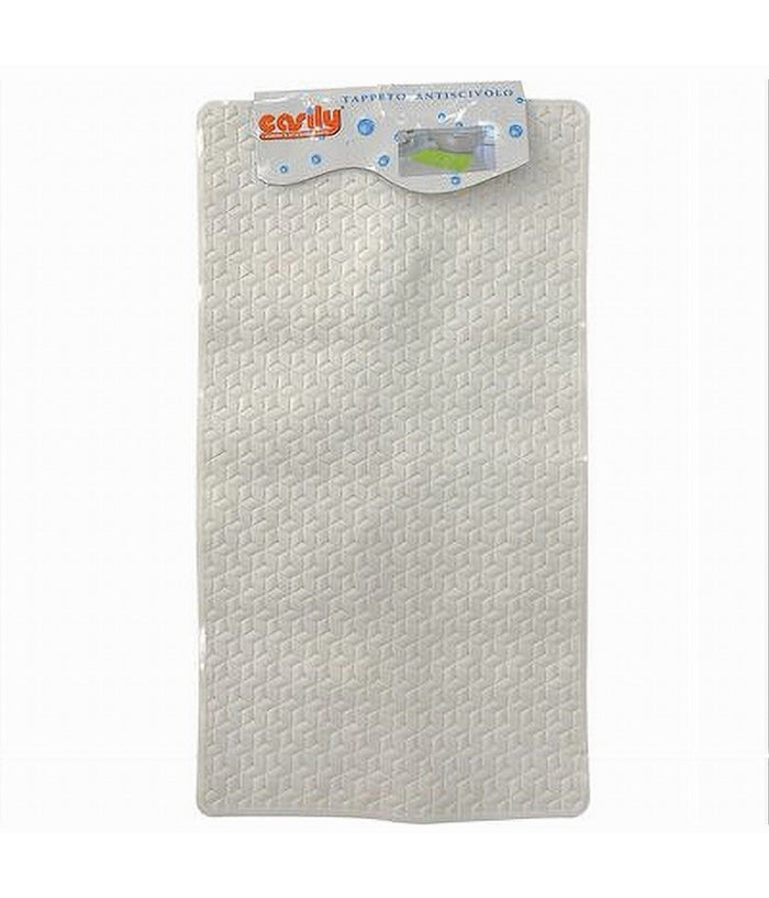 Tappeto Tappetino Pvc Antiscivolo Vasca Bagno Doccia 69x38 Cm 59313 Rettangolare         