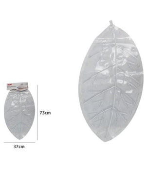 Tappeto Tappetino Pvc Foglia Antiscivolo Per Vasca Da Bagno Doccia 70x37cm 59454         